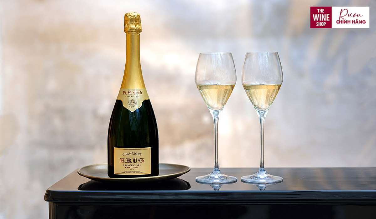 Krug Grande Cuvee là dòng champagne hảo hạng có nguồn gốc xuất xứ từ Pháp