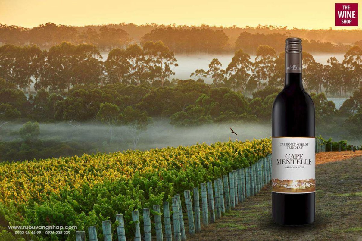 Rượu vang Cape Mentelle Cabernet Merlot được sản xuất tại vùng Margaret River khu vực phía Tây nước Úc