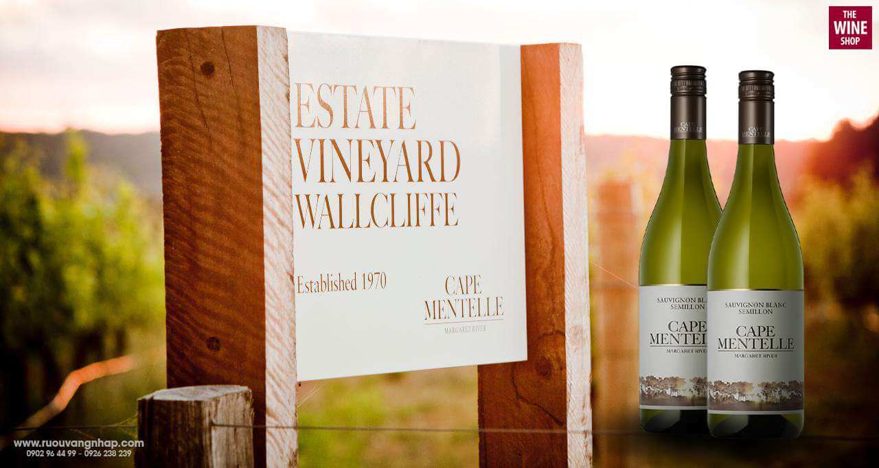 Rượu vang Cape Mentelle Sauvignon Blanc Semillon được sản xuất tại vùng sông Margaret phía Tây nước Úc