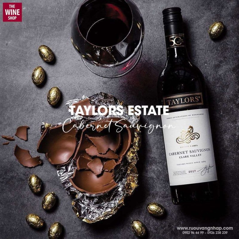 Rượu vang Taylors Estate Cabernet Sauvignon có thể dùng kèm với các món thịt đỏ