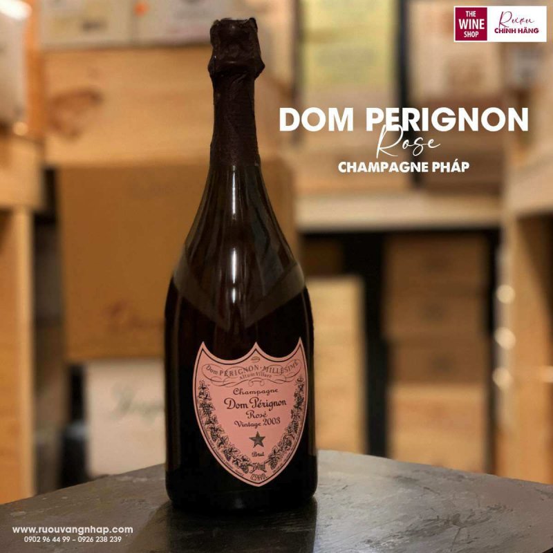 Rượu Champagne Dom Perignon Rose cần được bảo quản ở những nơi khô ráo