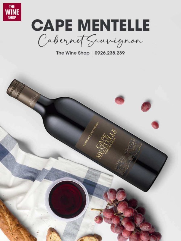 Rượu vang Cape Mentelle Cabernet Sauvignon có thể sử dụng trong các bữa ăn hằng ngày