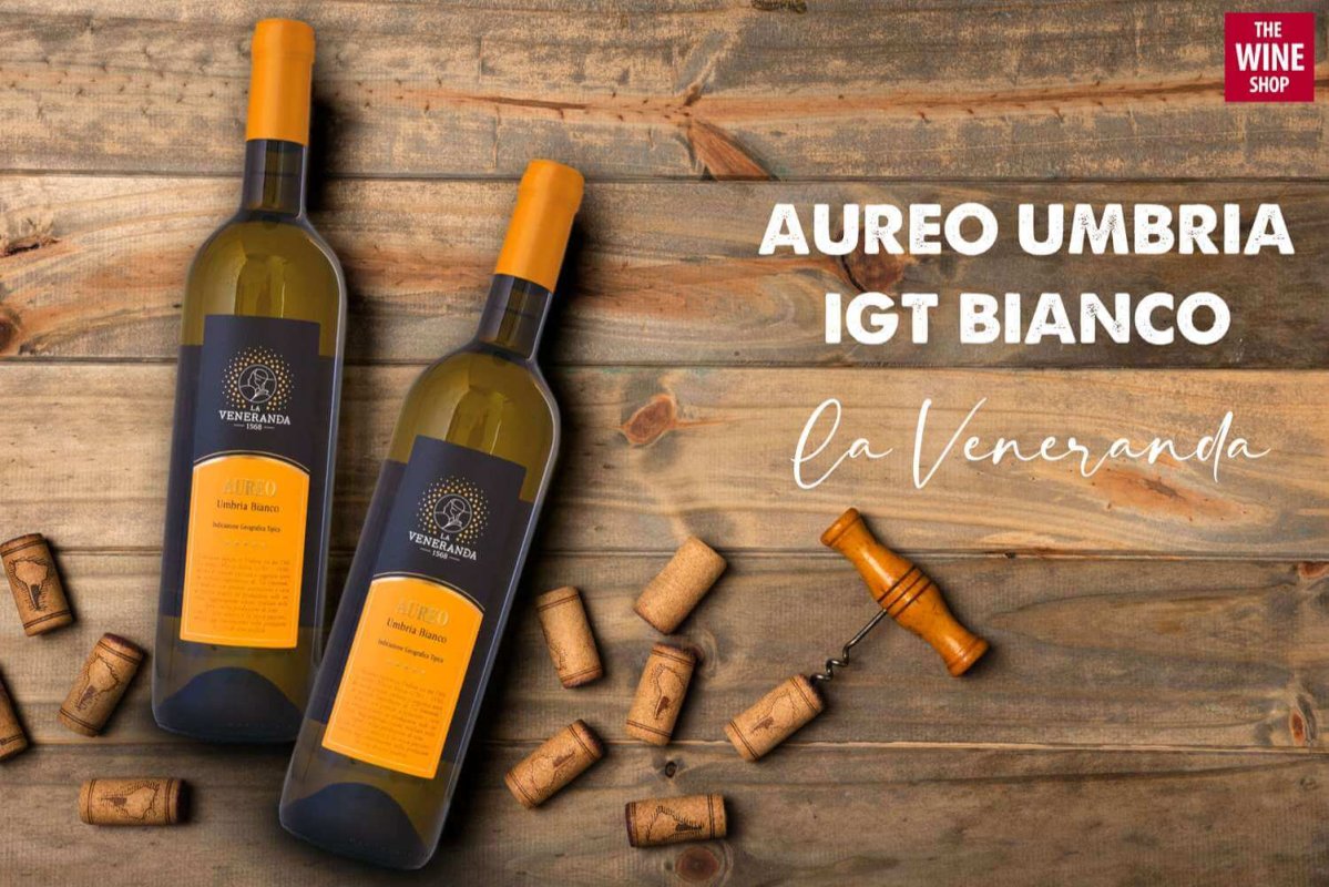 La Veneranda Aureo Umbria IGT Bianco là dòng vang trắng có nguồn gốc xuất xứ từ Ý 