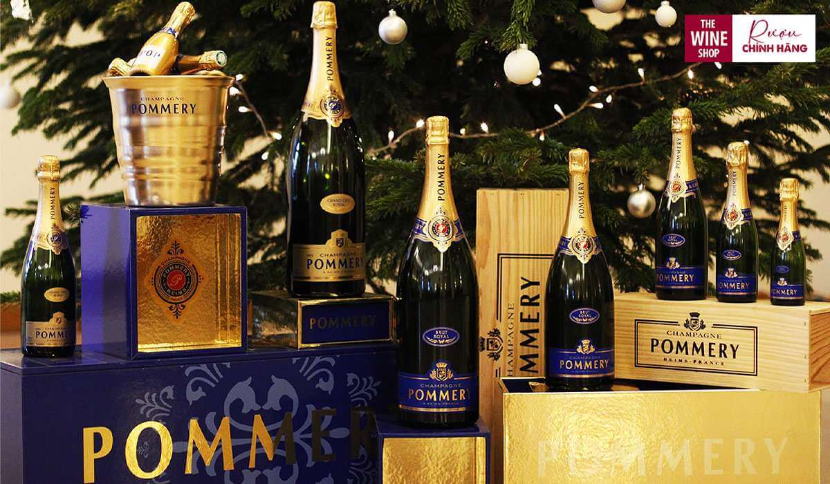 Rượu champagne Pommery có lịch sử ra đời từ những năm 1858