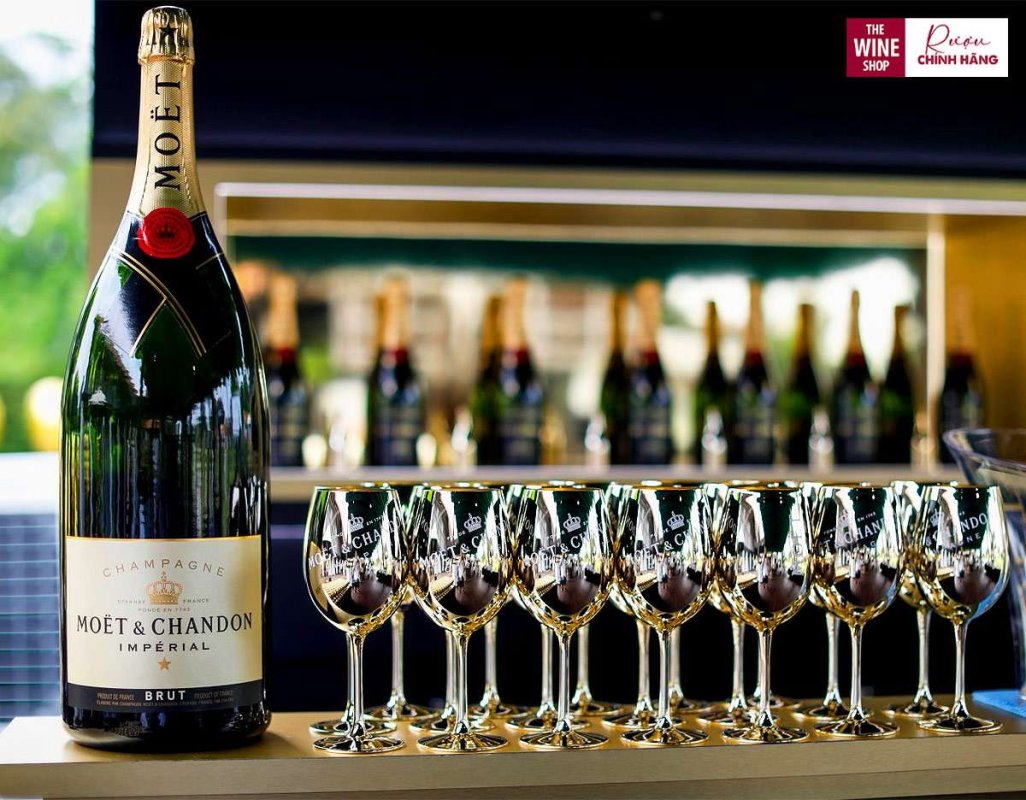 Champagne Imperial Brut là biểu tượng thời đại của “nhà mốt” Moet & Chandon