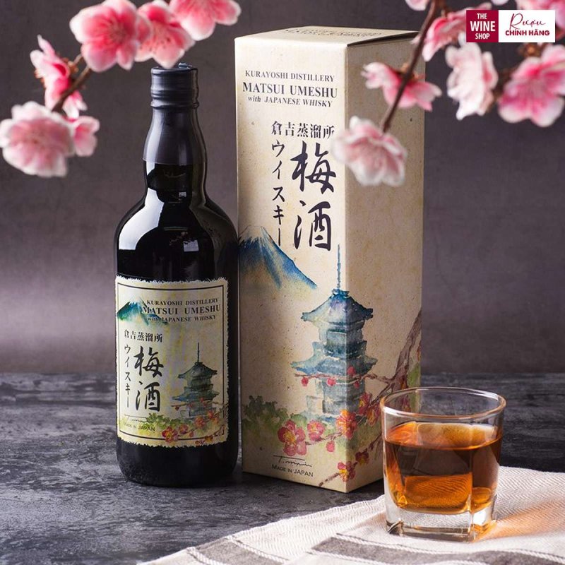 Tùy theo sở thích mà bạn có thể thưởng thức rượu mùi Matsui Whisky Umeshu theo nhiều cách khác nhau