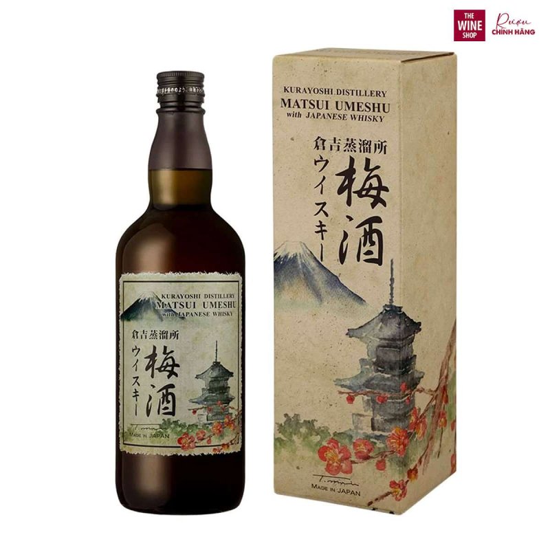 Rượu Mùi Matsui Whisky Umeshu sở hữu vị ngọt tươi mát, phong phú và sảng khoái