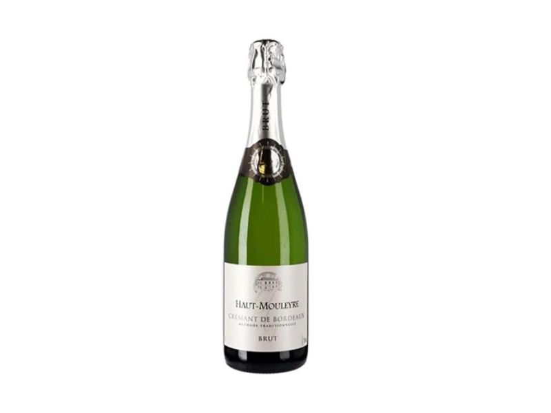 Haut MOULEYRE BRUT CRÉMANTE DE BORDEUX 11,5% - hương vị đắm say bậc nhất thế giới