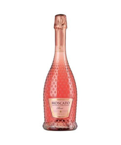 Rượu vang nổ BOSIO Moscato Rose Spumante Aromatico Dolce