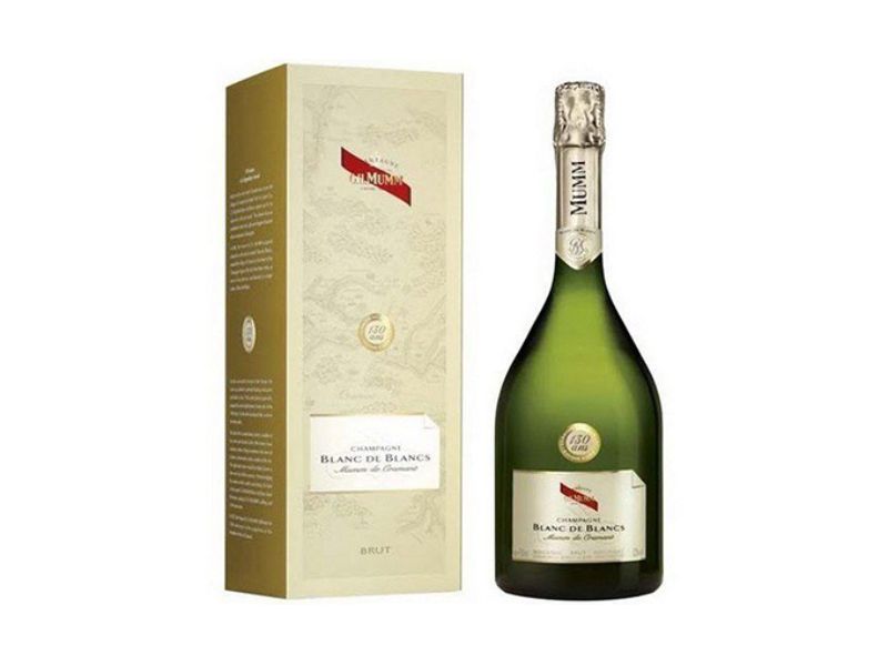 G.H MUMM Blanc De Blance - Báu vật rượu Champagne quý giá của nước Pháp