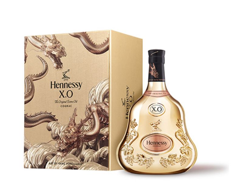 Thiết kế hộp rượu Hennessy XO sang trọng tinh tế 