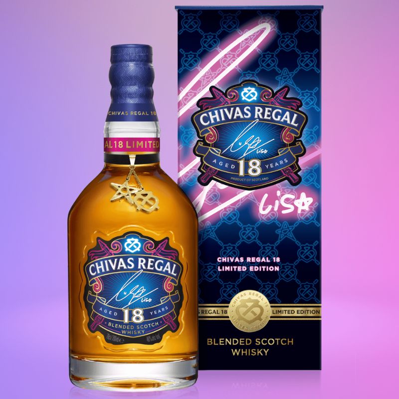 Rượu CHIVAS 18 Lisa Edition mang đến cho khách hàng những trải nghiệm đáng giá