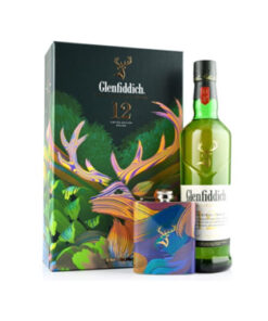 Rượu GLENFIDDICH 12YO Hip flask TẾT 2024