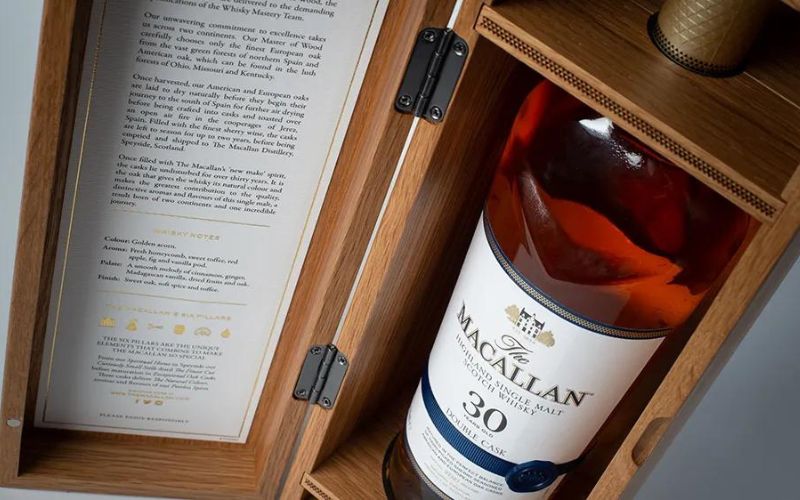 Hương vị lâu năm và đẳng cấp của Macallan 30YO Double Cask khiến giới thượng lưu không thể cưỡng lại.