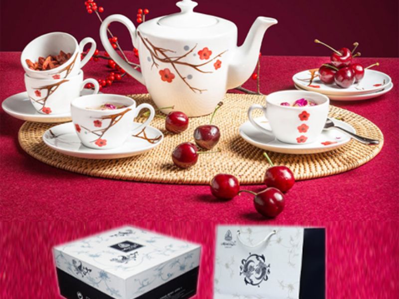 Bộ ấm chén – khai xuân đón Tết