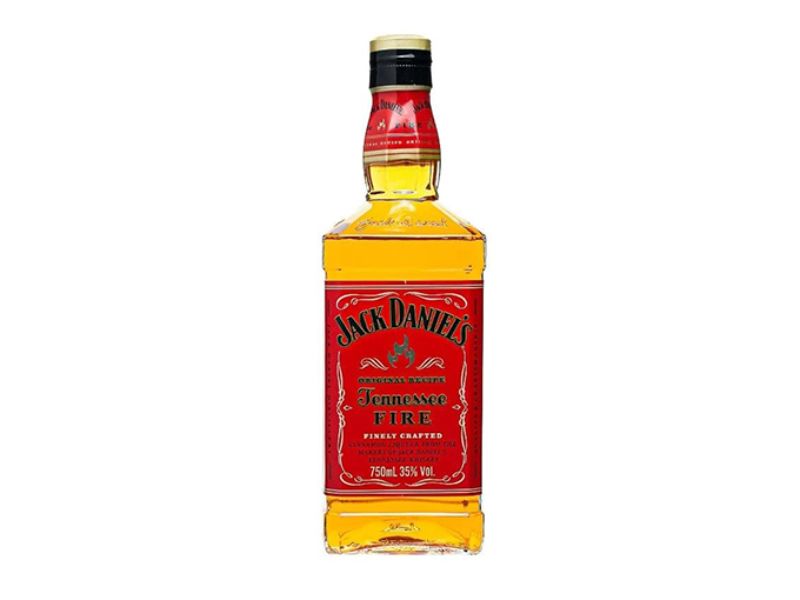 JACK DANIEL’S Tennessee Fire - chai rượu mạnh hảo hạng được các tín đồ sành rượu yêu thích