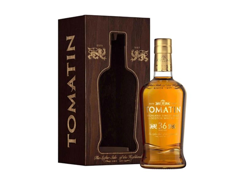 TOMATIN 36YO - Kiệt tác thời gian trong từng giọt rượu