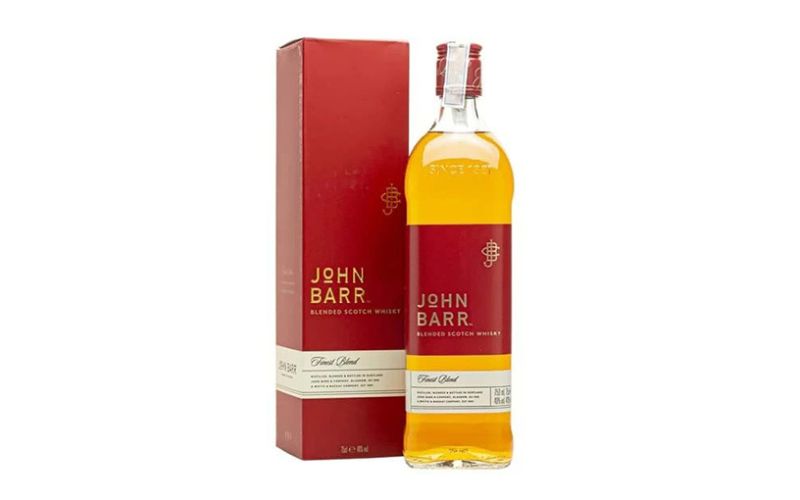 Đây là chai rượu John Barr Finest 75CL