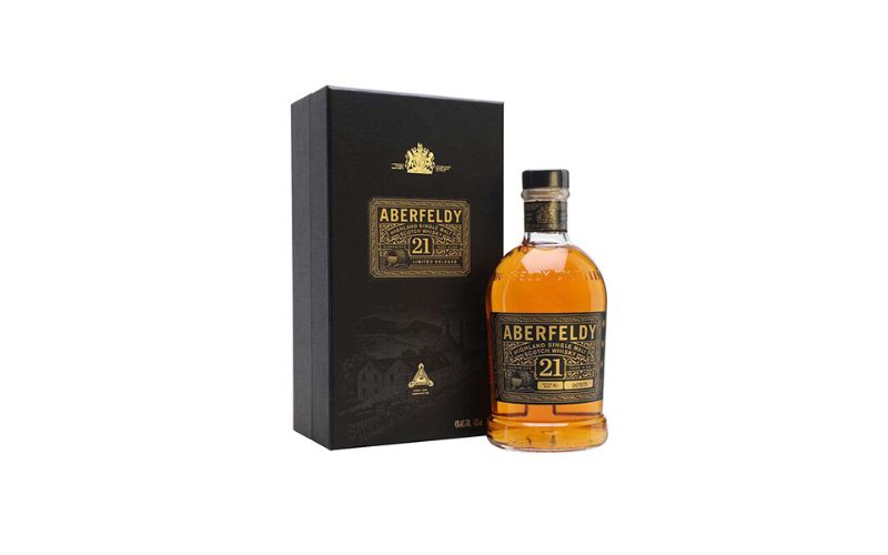 Aberfeldy là một loại whiskey Scotch đến từ vùng Highland, mang trong mình hương vị đặc trưng từ dãy núi Grampian.