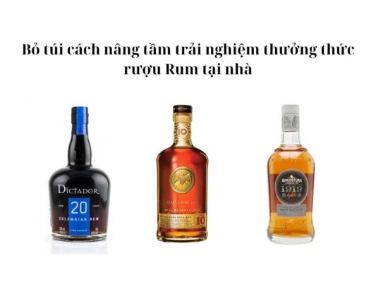 Cách Thưởng Thức Rượu Rum Đúng Chuẩn Người Sành Rượu