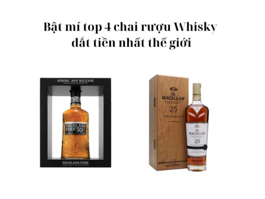 Chai whisky đắt tiền nhất thế giới