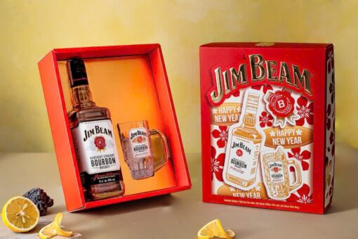 JIM BEAM White Hộp quà 2025 - Hình ảnh 2