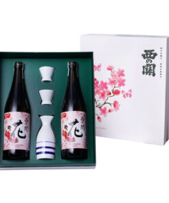 Hộp quà Đào Hoa Niên NISHINOSEKI Hana 720ml