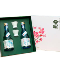 Hộp quà Đào Hoa Niên NISHINOSEKI Hiya 300ml