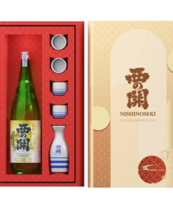 Hộp quà Lộc Vàng Khai Xuân NISHINOSEKI Gold Leaf 1800ml