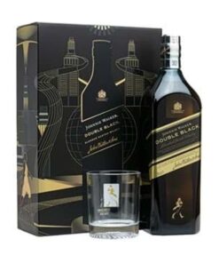 JOHNNIE WALKER Double Black 1L Hộp quà 2025