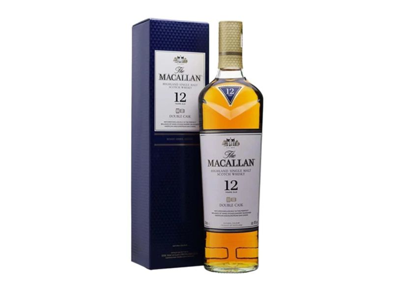 Rượu Macallan 12 năm Double Cask sở hữu hương vị tinh tế